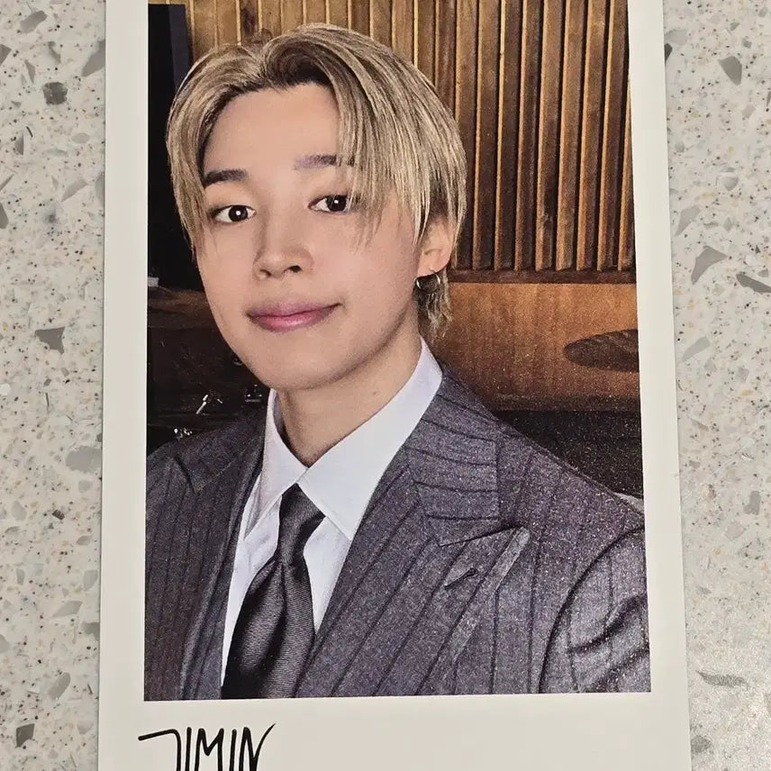 [BUNJANG] BTS Jimin Deluxe Vinyl Photocard / 방탄소년단 BTS 디럭스 바이닐포카 지민 (팝업구입)