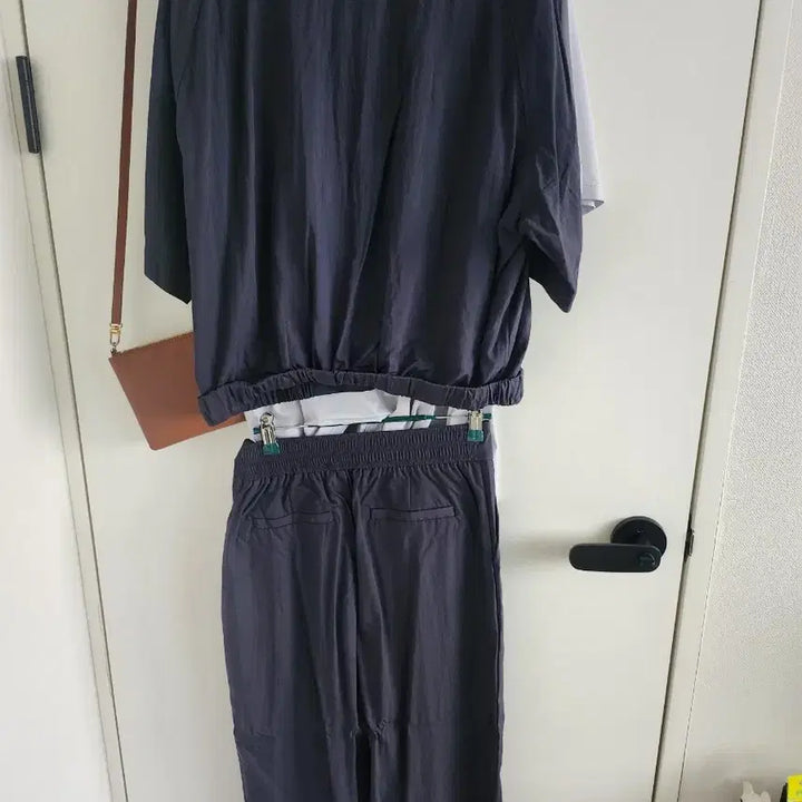 [BUNJANG] Nine West Navy Top and Bottom Set / 나인웨스트 네이비 상하의 세트