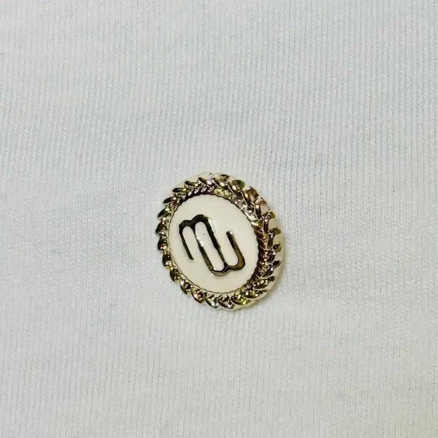 [BUNJANG] Maje Tweed Short-Sleeve T-Shirt White / 마쥬 트위드 반팔 티셔츠 화이트