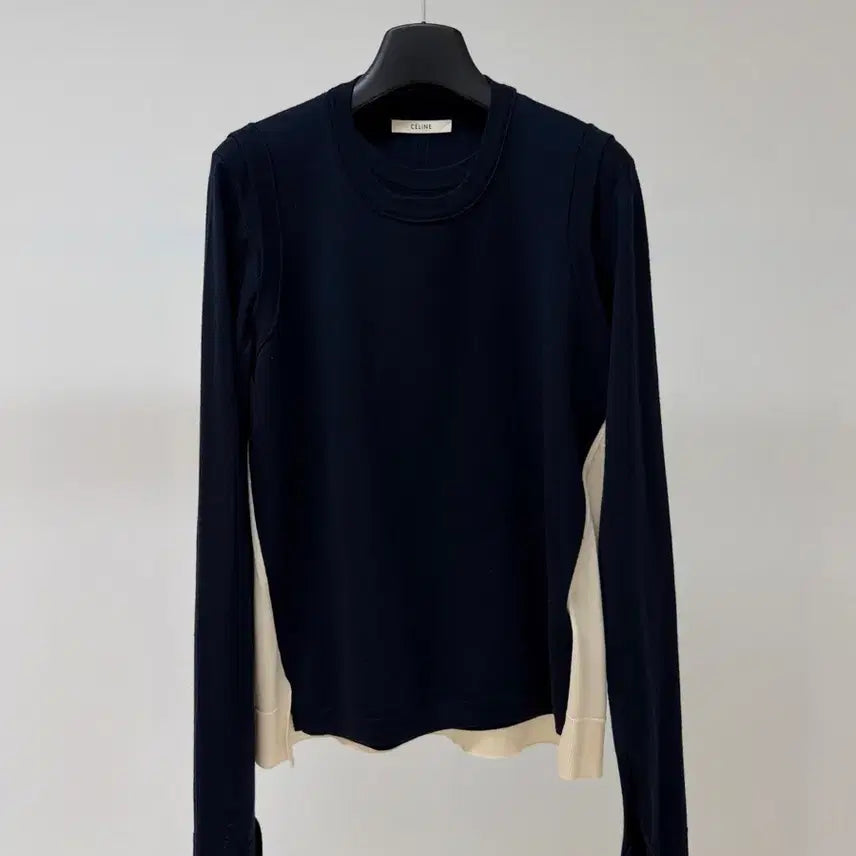 [BUNJANG] Celine Layering Knit (L) / 셀린 레이어링 니트(L)
