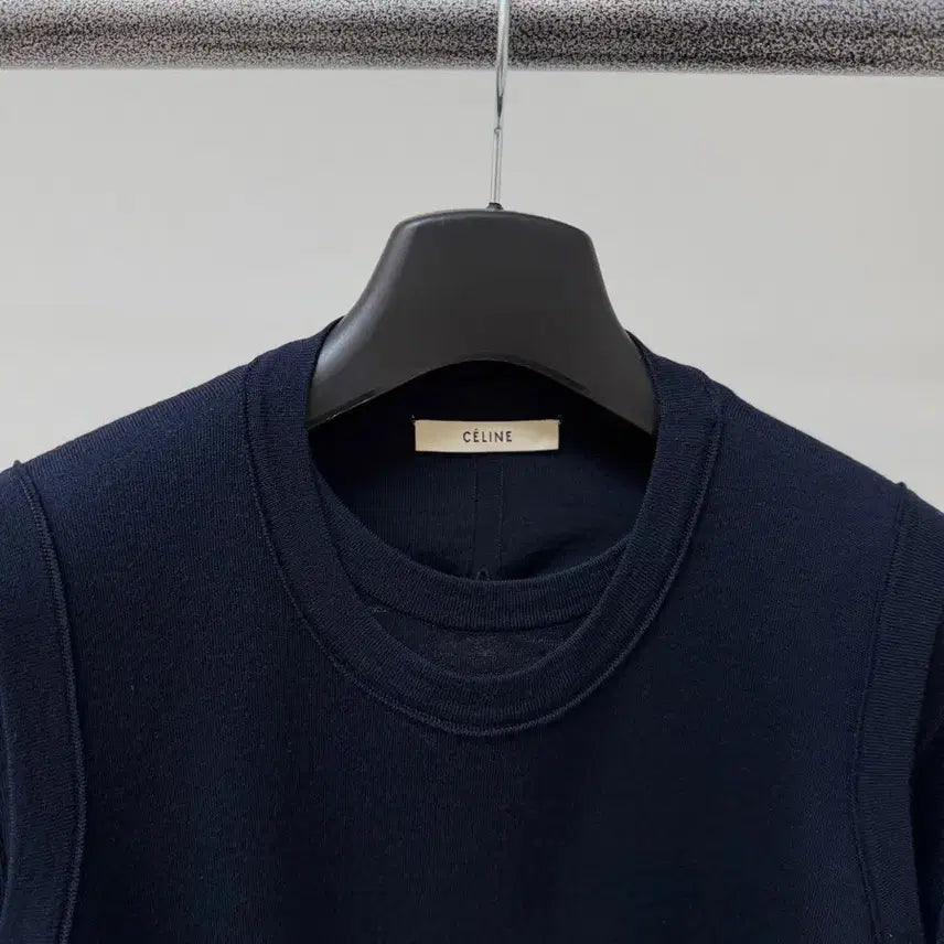 [BUNJANG] Celine Layering Knit (L) / 셀린 레이어링 니트(L)