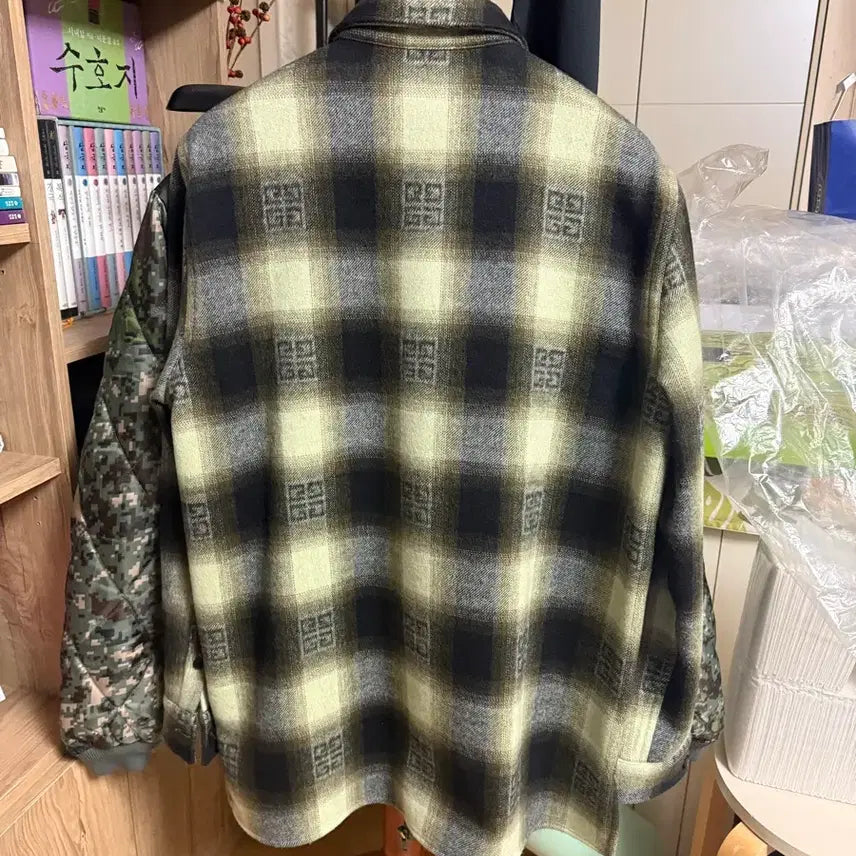 [BUNJANG] Givenchy Check Pattern Shirt Jacket / 지방시 체크 셔츠 자켓