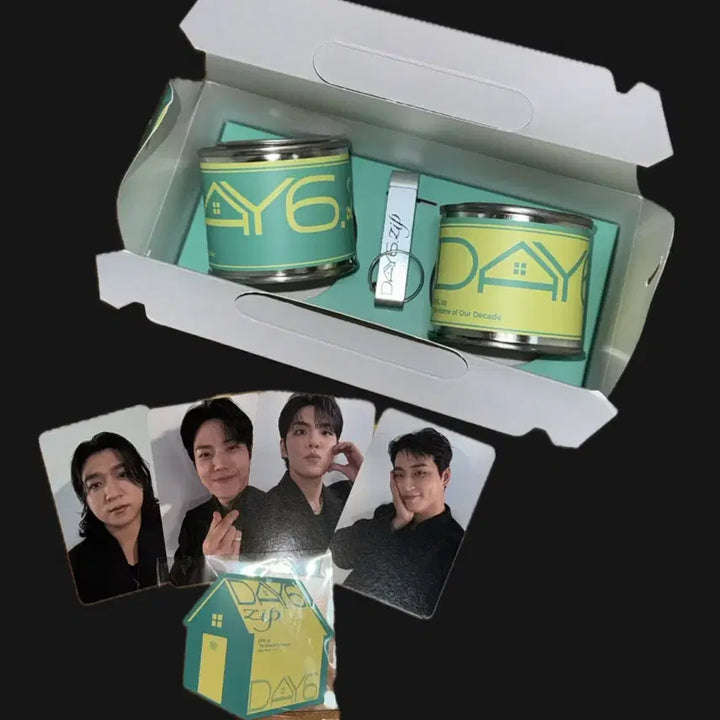 [BUNJANG] Day6 Scented Candle &amp; Photocard Set / day6 데이식스 팝업 향초&amp;포토카드 세트
