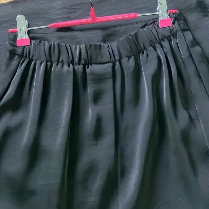[BUNJANG] Maison Blanche Satin Long Skirt / 메종블랑쉬 새틴 롱 스커트