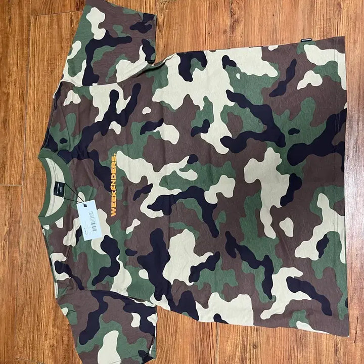 [BUNJANG] WECANDERS Camo Half Sleeve T-Shirt XL / 새상품)위캔더스 카모 반팔 xl
