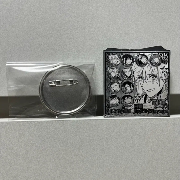 [BUNJANG] D.Gray-man Howard Link Silver Can Badge / 디그레이맨 (하워드 링크) 백은 캔뱃지 컬렉션 굿즈