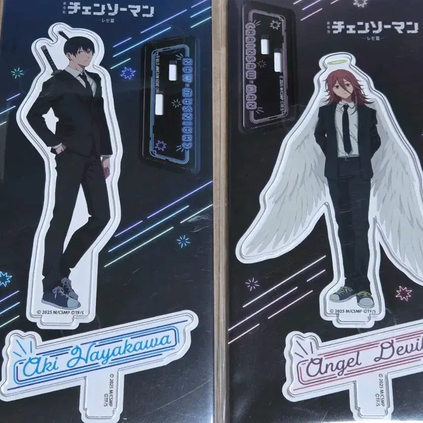[BUNJANG] Chainsaw Man Aki Neon Acrylic Stand / 체인소맨 천사 아키 아키텐 네온 아크릴 스탠드