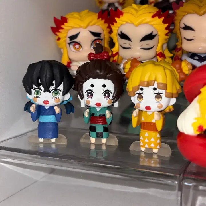 [BUNJANG] Demon Slayer (Kimetsu no Yaiba) Nara-bundes 5th Entertainment District Arc Figure Bundle / 귀멸의칼날 나라분데스 5탄 유곽편 가챠 피규어 젠이츠 탄지로 이노스케