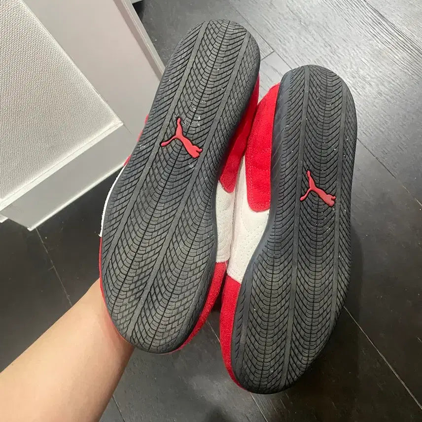 [BUNJANG] Puma Speedcat 245 Red Suede Sneakers / 퓨마 스피드캣 245 배송비포함