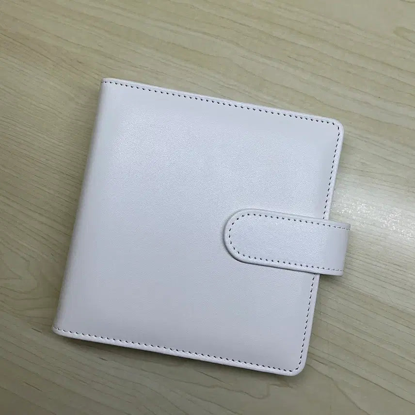 [BUNJANG] Macaron A7 White Binder + 20 Sheets / 마카롱 바인더 a7 화이트 + 속지 20장