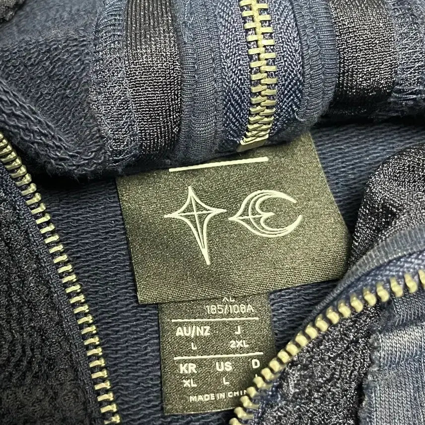 [BUNJANG] Adidas Thug Club Teamgeist Hoodie Jacket / 아디다스x떠그클럽 콜라보 팀가이스트 후드집업 나이트인디고