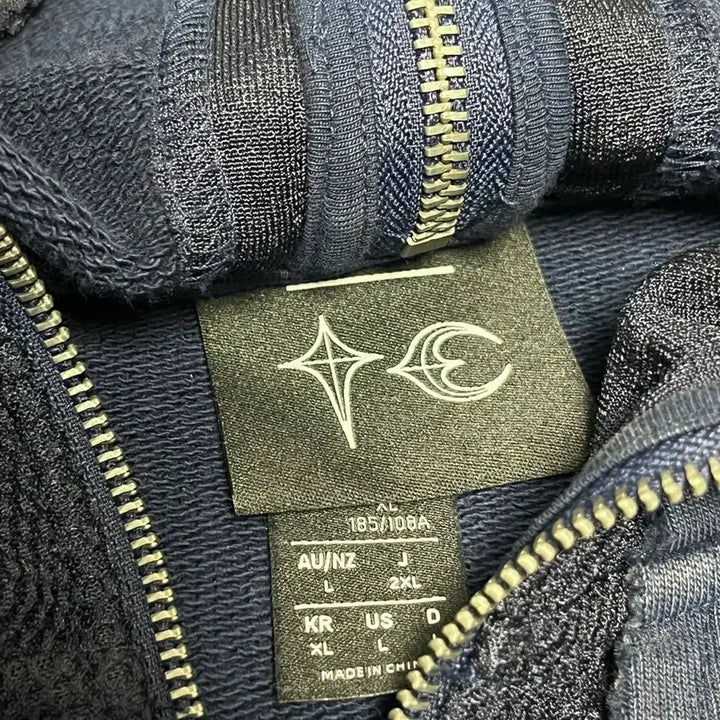 [BUNJANG] Adidas Thug Club Teamgeist Hoodie Jacket / 아디다스x떠그클럽 콜라보 팀가이스트 후드집업 나이트인디고