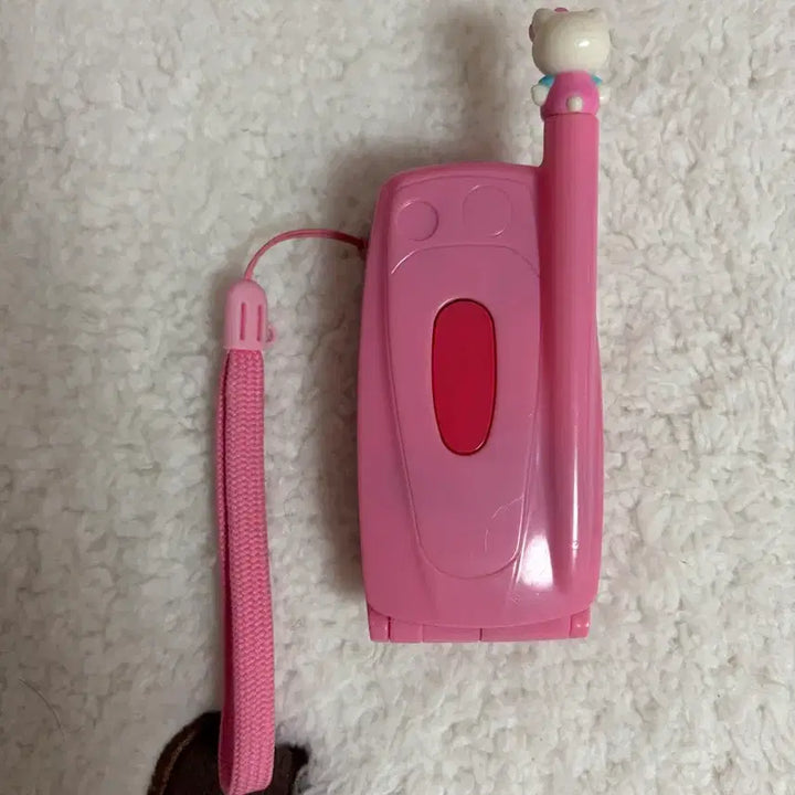 [BUNJANG] Sanrio Hello Kitty Vintage Phone Toy / 고전 산라오 헬로키티 고전키티 키티폰 작동폰 모형본 완구폰 고전완구