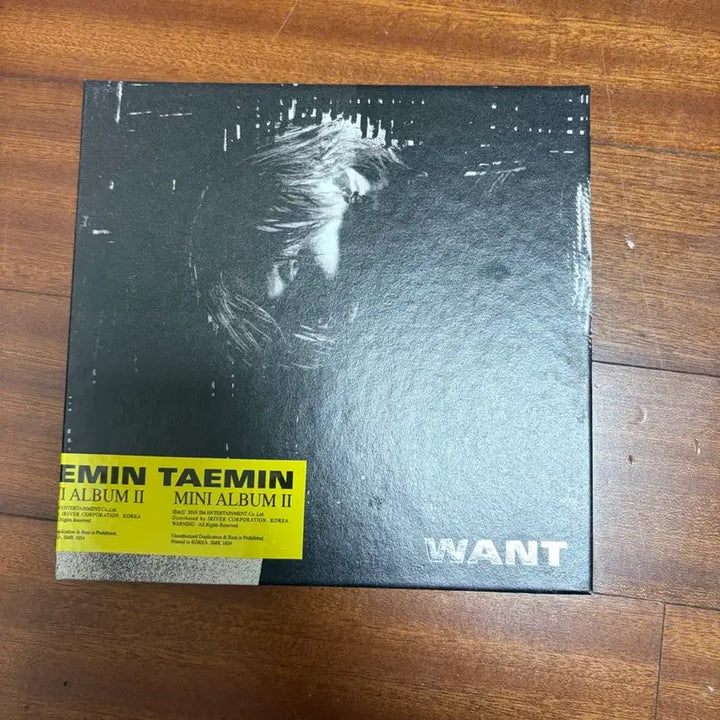 [SOLD OUT] 태민 원트 개봉 앨범
