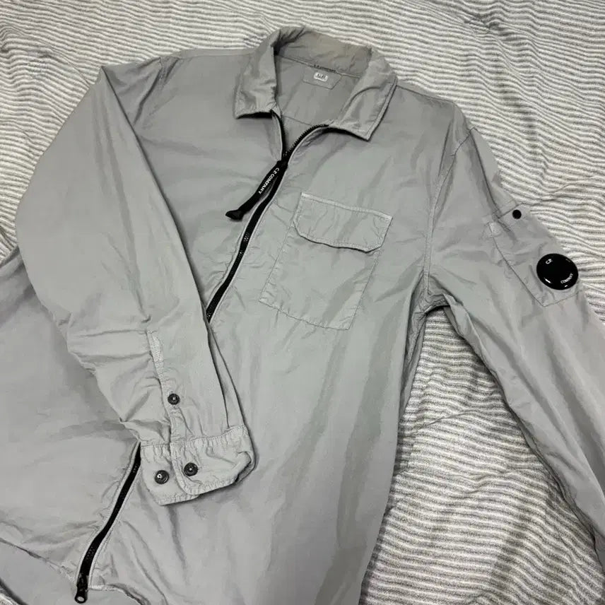 [SOLD OUT] CP컴퍼니 그레이 코튼 오버셔츠(XL)