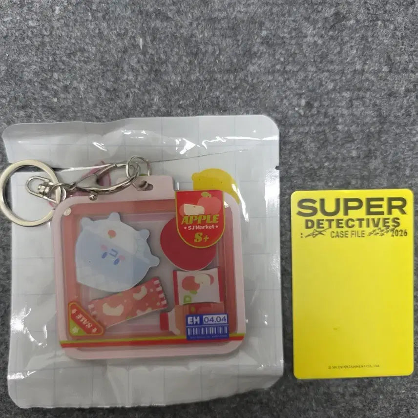 [BUNJANG] Super Junior Eunhyuk Acrylic Magnet Keyring / 슈퍼주니어 SJ마켓 랜덤 아크릴마그넷 키링 은혁ver.