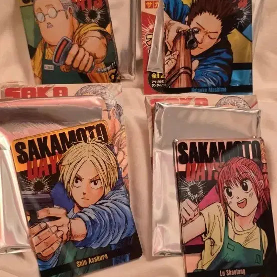 [BUNJANG] Sakamoto Days Status Card Bundle Set / 사카모토 데이즈 스테이터스 카드 4종