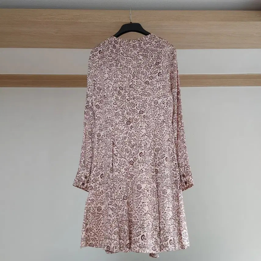[BUNJANG] Reiss Floral Belted Dress / 리스 글로시 플로럴 벨티드 원피스 (신민아 착용)