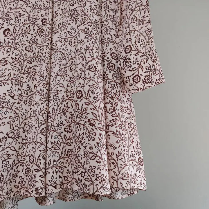 [BUNJANG] Reiss Floral Belted Dress / 리스 글로시 플로럴 벨티드 원피스 (신민아 착용)