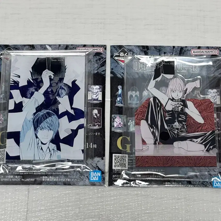 [SOLD OUT] 일괄) 데스노트 쿠지 g상 아크릴 스탠드