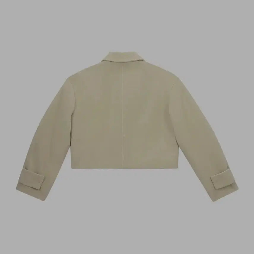 [BUNJANG] Citybreeze Volume Sleeve Wool Coat - Light Beige / 시티브리즈 볼륨 소매 울 코트 새상품