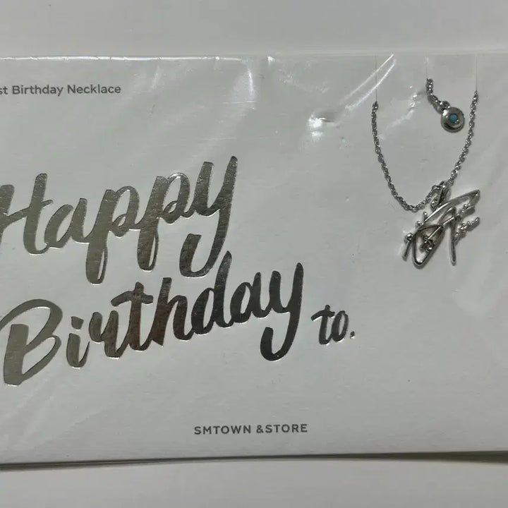 [BUNJANG] SHINee ONEW Jinki Birthday Necklace / 샤이니 온유 진기 생일 목걸이