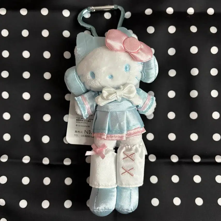 [BUNJANG] Hello Kitty "Mikust" Sailor Dress Plush Doll / (새상품)미쿠st 하늘색 세라복 롱다리 헬로키티 인형