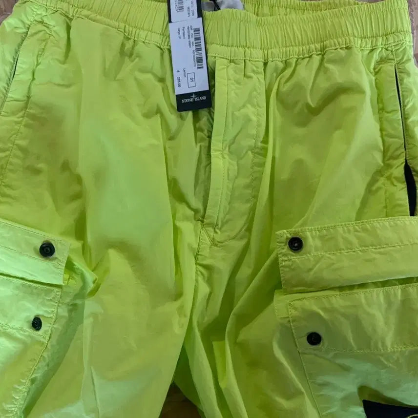 [BUNJANG] Stone Island Stretch Cotton Tela Paracadute Cargo Pants / (새제품) 스톤아일랜드 스트레치 코튼 텔라 파라카두타 카고 팬츠