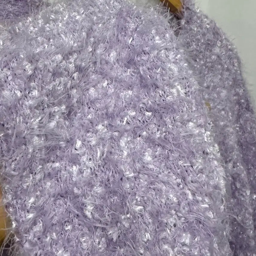 [BUNJANG] Solip Sa Purple Cardigan / [새상품] 솔잎사 퍼플 가디건