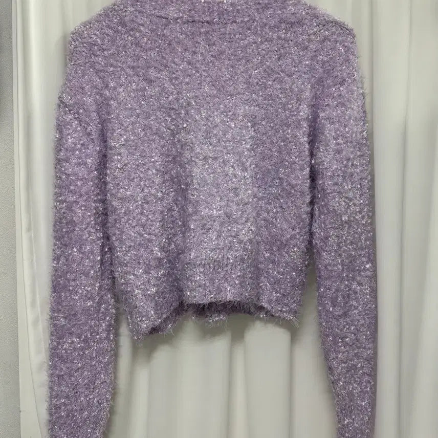 [BUNJANG] Solip Sa Purple Cardigan / [새상품] 솔잎사 퍼플 가디건