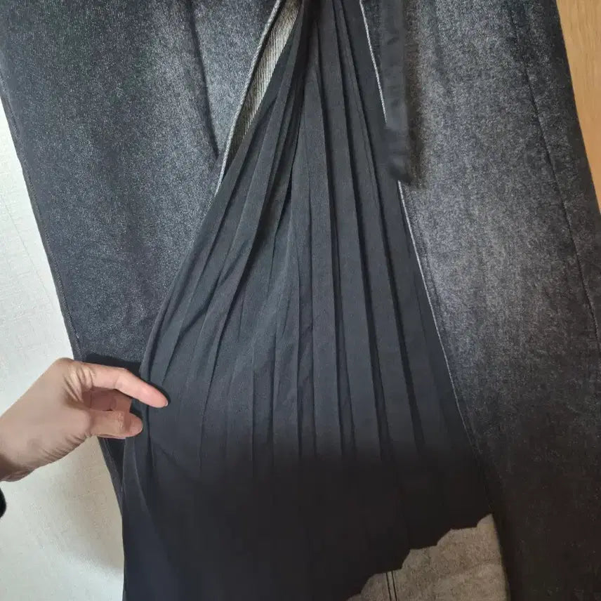 [BUNJANG] The Ilma Denim Maxi Wrap Skirt / 더일마 데님랩스커트