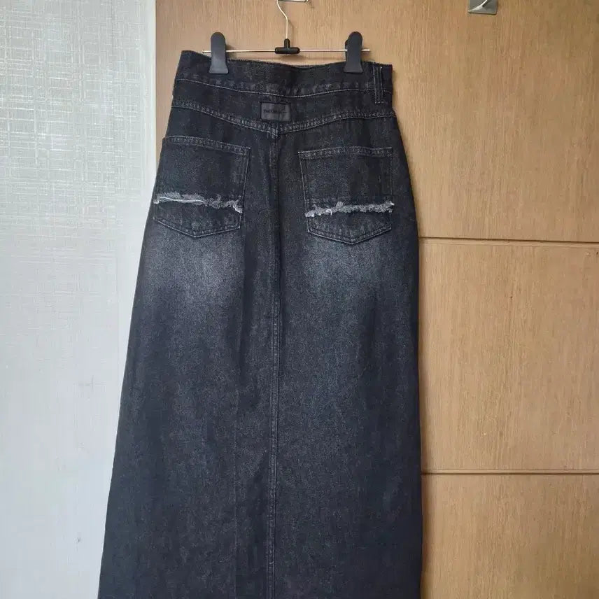 [BUNJANG] The Ilma Denim Maxi Wrap Skirt / 더일마 데님랩스커트