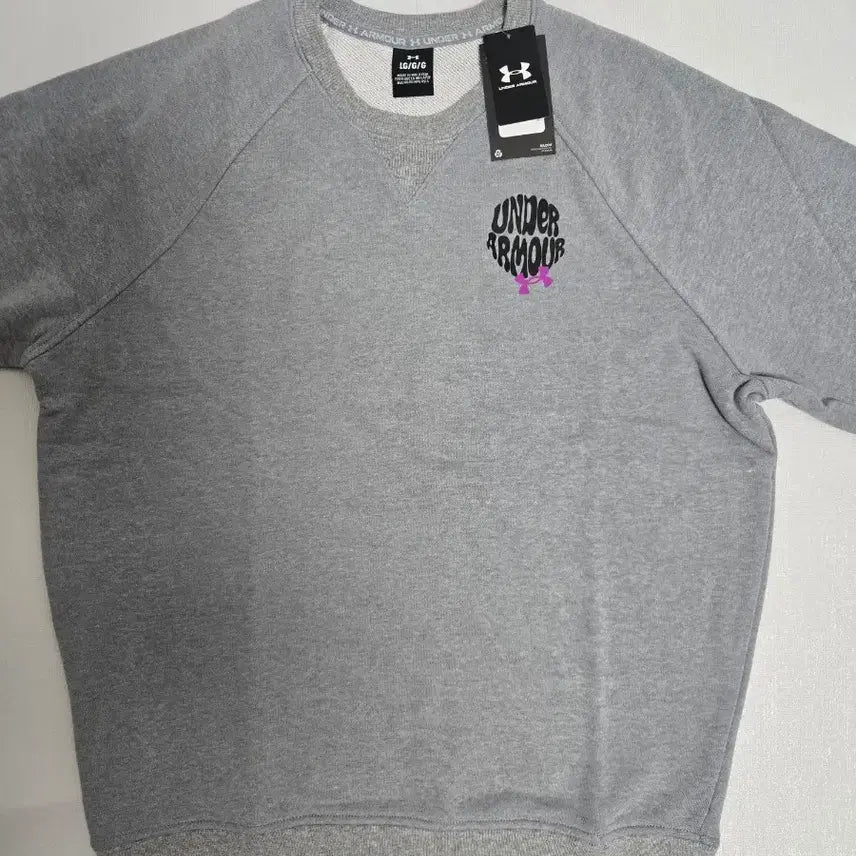 [SOLD OUT] 언더아머 회색 맨투맨 티셔츠 새상품 L