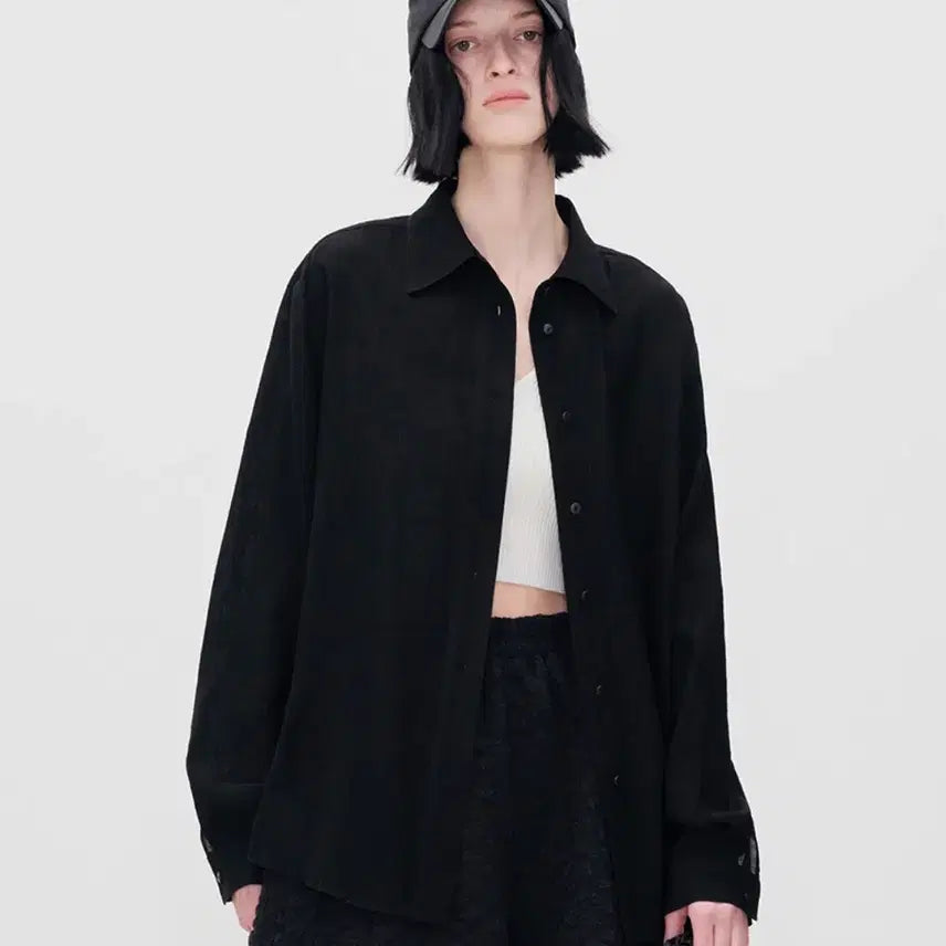 [BUNJANG] Big Size Sheer Blouse / 빅사이즈시스루블라우스 민먼데이 앙투 투투 리리앤코 공구우먼 당당걸 핫핑