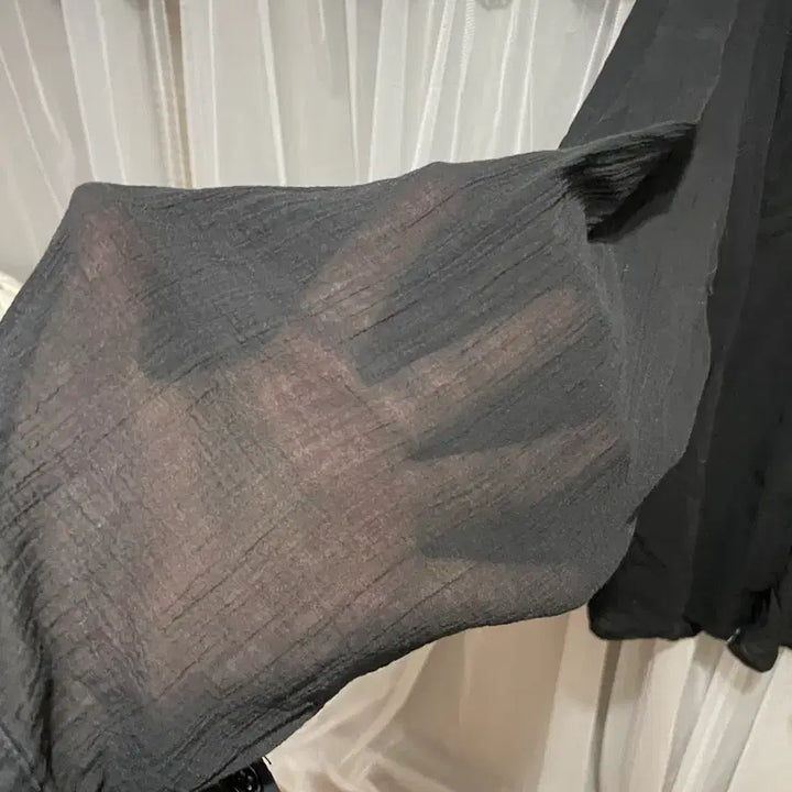 [BUNJANG] Big Size Sheer Blouse / 빅사이즈시스루블라우스 민먼데이 앙투 투투 리리앤코 공구우먼 당당걸 핫핑