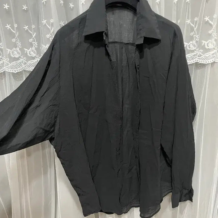 [BUNJANG] Big Size Sheer Blouse / 빅사이즈시스루블라우스 민먼데이 앙투 투투 리리앤코 공구우먼 당당걸 핫핑