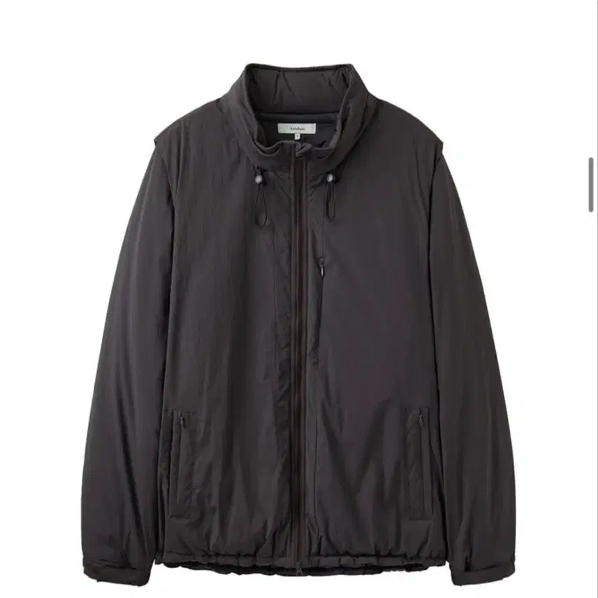 [BUNJANG] Arban Utility Padded Vest Jacket - Purple Brown / 아르반 유틸리티 패디드 베스트 자켓_퍼플 브라운 3