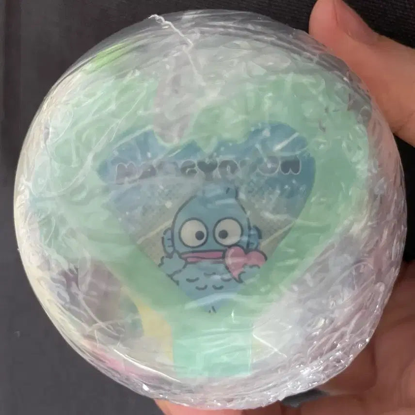 [BUNJANG] Sanrio Hangyodon Cheer Stick Capsule Toy / 한교동 반다이 산리오 캐릭터 스틱 캡슐토이 응원봉 가챠 미개봉