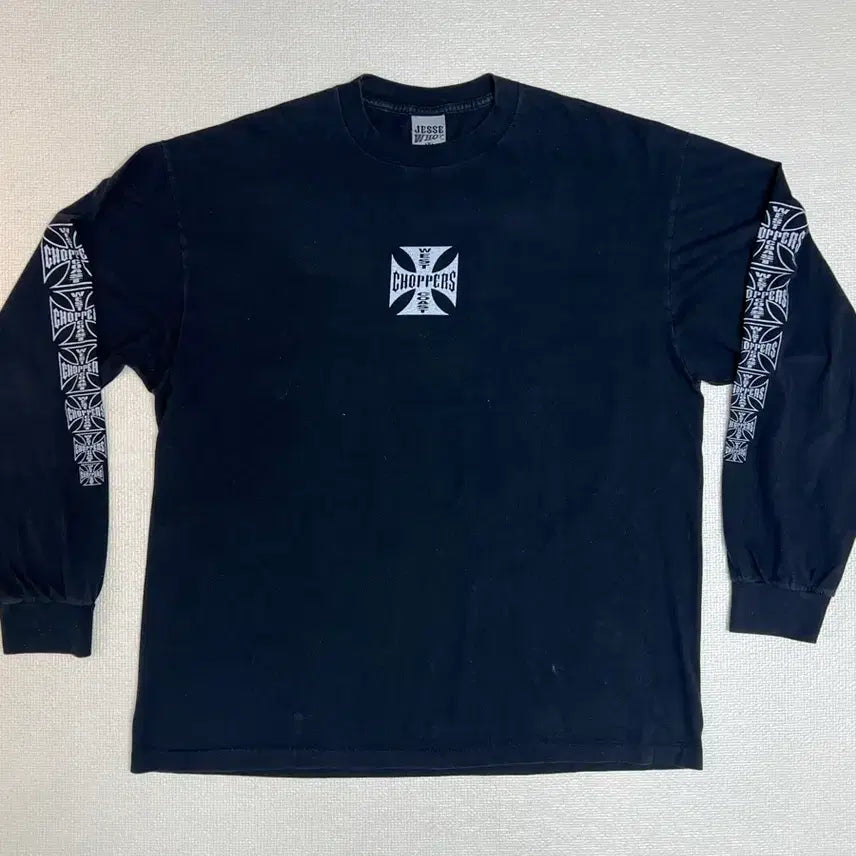 [SOLD OUT] 90s 웨스트코스트차퍼스 롱슬리브 블랙 XL