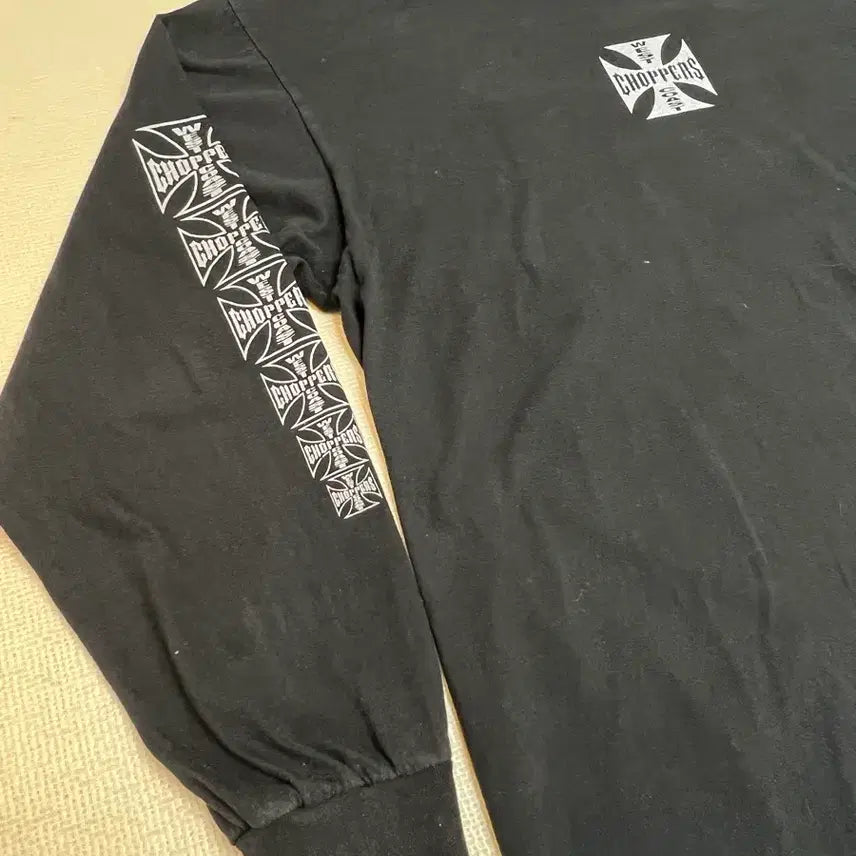 [SOLD OUT] 90s 웨스트코스트차퍼스 롱슬리브 블랙 XL