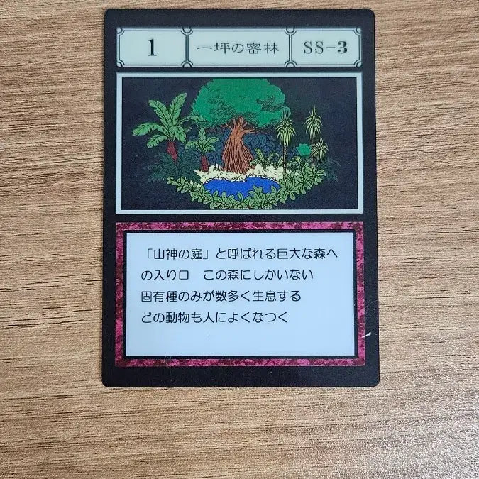 [BUNJANG] Hunter x Hunter Grid Island Acrylic Card / 헌터헌터 그리드아일랜드 1 한평의밀림 카드