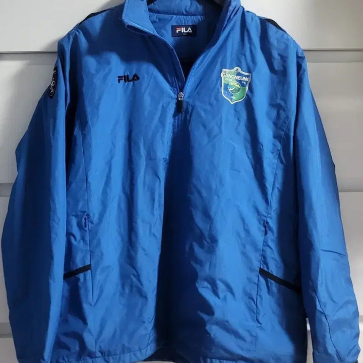 [SOLD OUT] FILA 휠라 정품 FC강릉 올드점퍼 바람막이 선수용