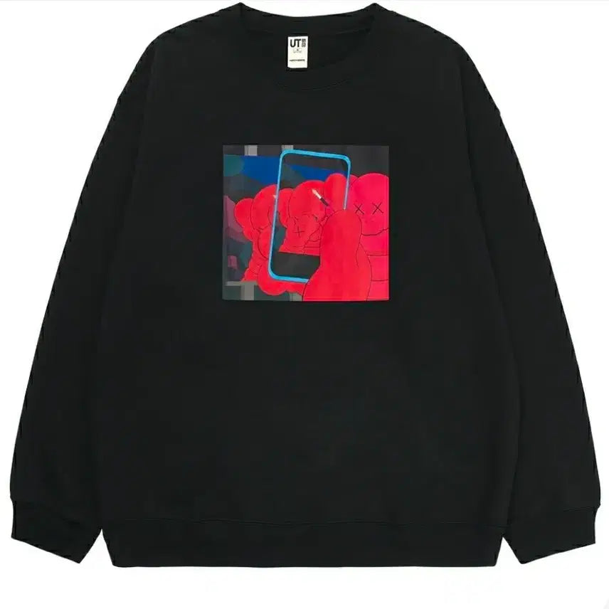 [BUNJANG] Uniqlo KAWS Collaboration Sweatshirt XL / 유니클로 KAWS 콜라보 맨투맨 xl