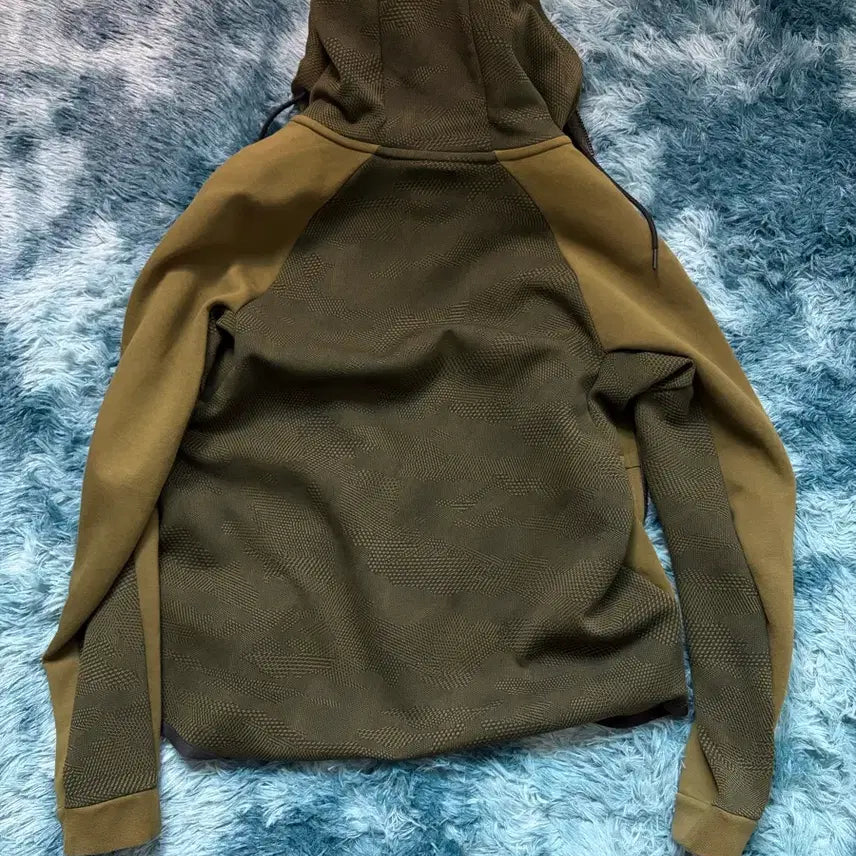 [BUNJANG] Nike Tech Fleece Hoodie Olive Green (M) / 나이키 테크 플리스 후드집업 올리브 그린 M 사이즈