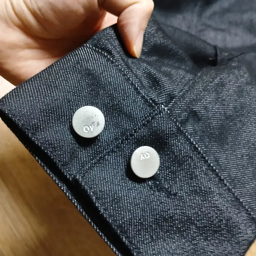 [BUNJANG] OY Corduroy Collar Denim Trucker Jacket (Oversized Fit) / OY 오와이 패넬 코듀로이카라 데님 트러커 자켓 오버핏