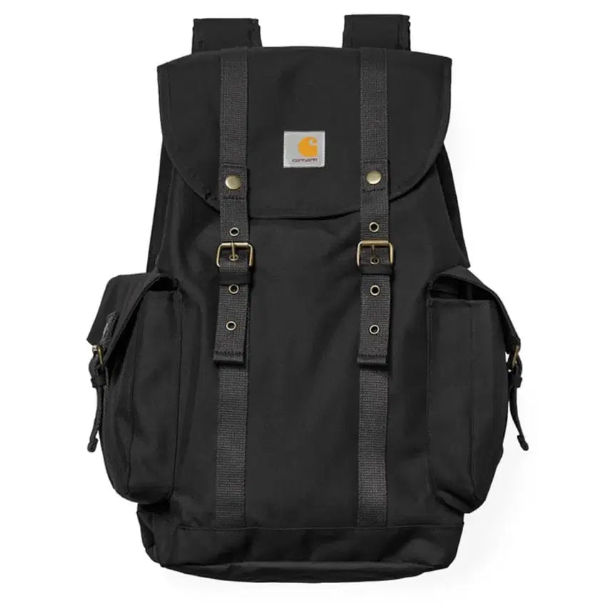 [BUNJANG] Carhartt WIP Vintage Tramp Hobo Pocket Backpack Bag / 칼하트 WIP 빈티지 희귀 트램프 복조리 포켓 백팩 가방 카키블랙