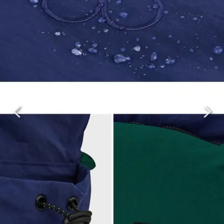[BUNJANG] Wiggle Wiggle Backpack Navy/Green Bag / 위글위글 백팩 가방 네이비/그린 새상품