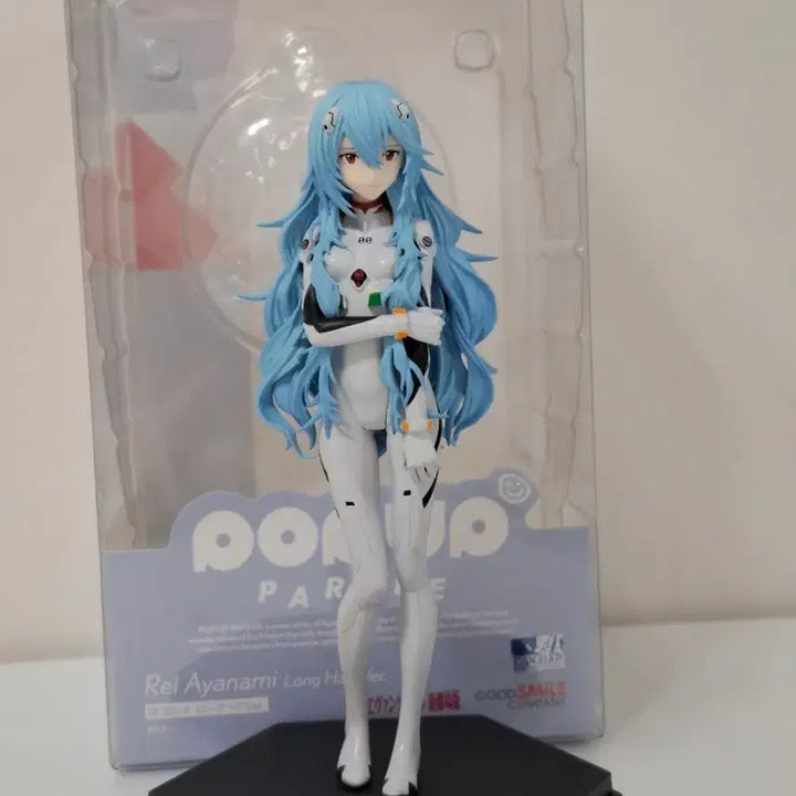 [BUNJANG] Evangelion Rei Ayanami Long Hair Figure / 에반게리온 레이 장발 피규어