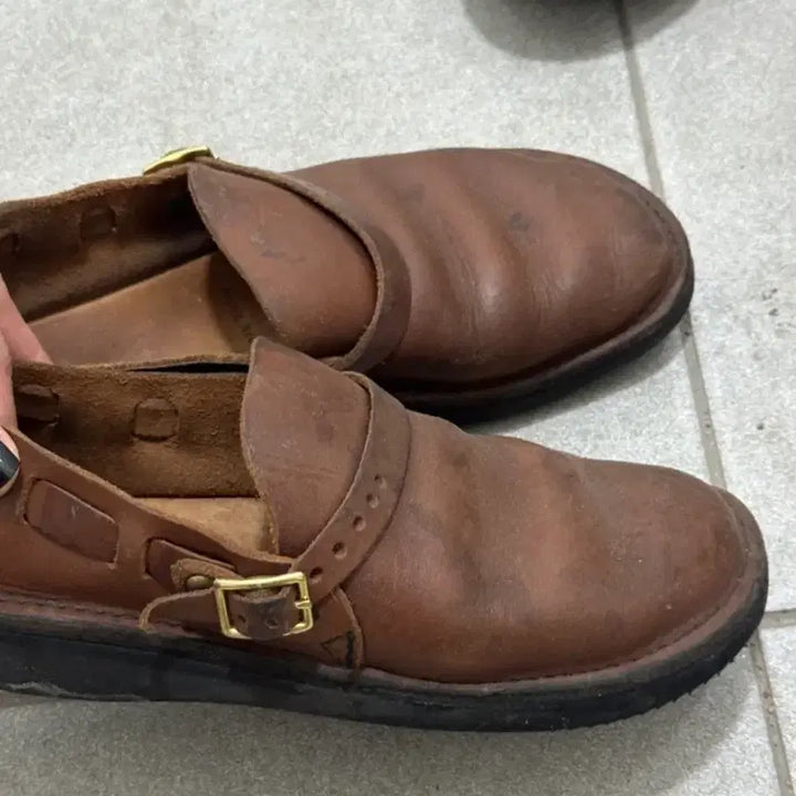 [BUNJANG] Aurora Shoes Mid English Shoes 7D / 오로라 슈즈 미들 잉글리쉬 슈즈 7D