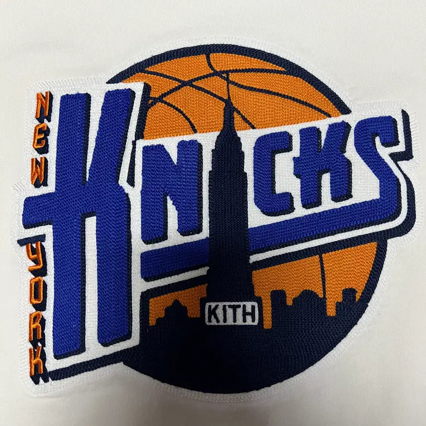 [BUNJANG] Kith New York Knicks Embroidered Sweatshirt / 키스 뉴욕닉스 자수 맨투맨